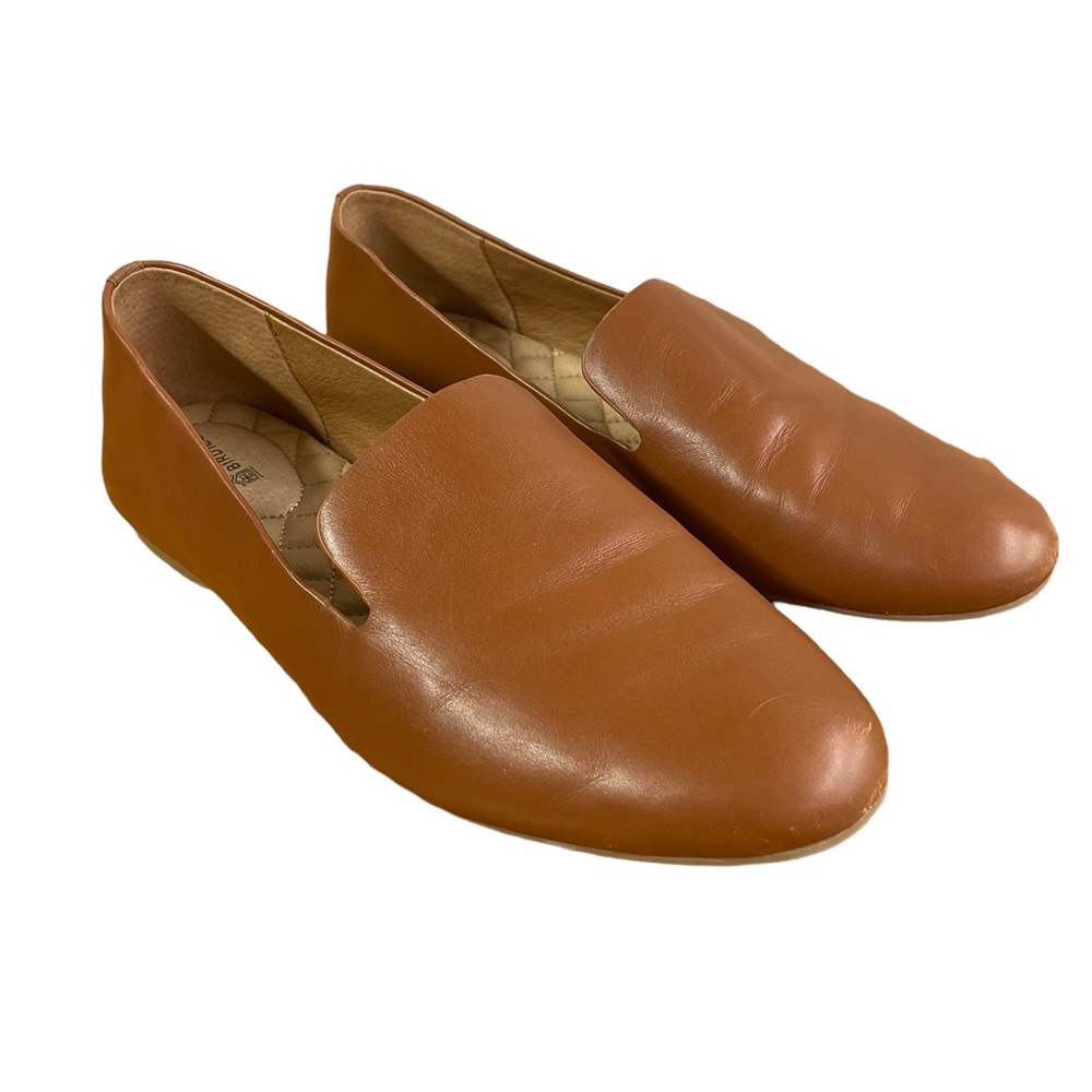 Birdies the Starling Cognac brown slip ons 8.5